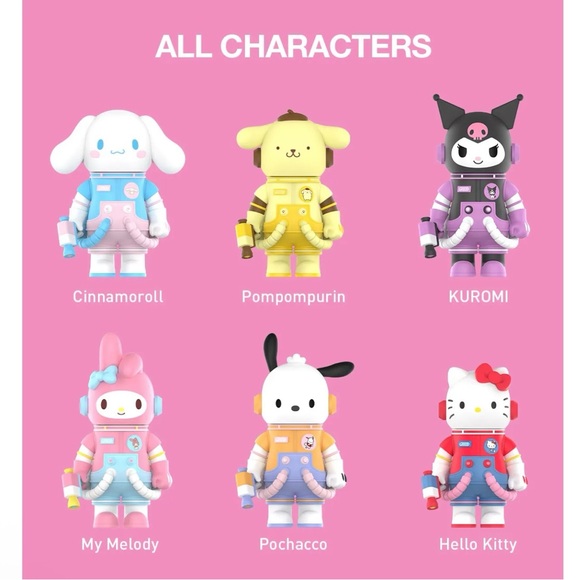 MEGA SPACE MOLLY 400% POCHACCO HELLO KITTY & FRIENDS SERIES - Picture 4 of 4